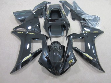 Loja Carenagem Moto Yamaha R1 02-03 - Preto & Ouro Decalque