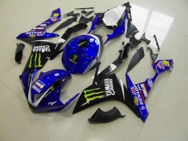 Loja Carenagem Moto Yamaha R1 07-08 - Azul Monster