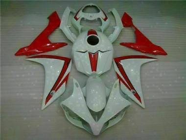 Loja Carenagem Moto Yamaha R1 07-08 - Branco Vermelho