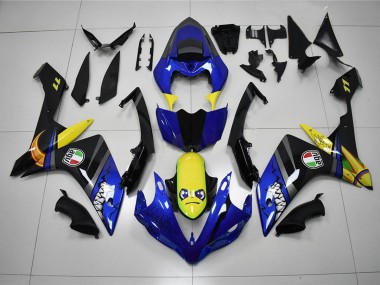 Loja Carenagem Moto Yamaha R1 09-11 - Azul Tubarão