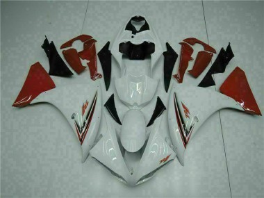 Loja Carenagem Moto Yamaha R1 09-11 - Branco Vermelho