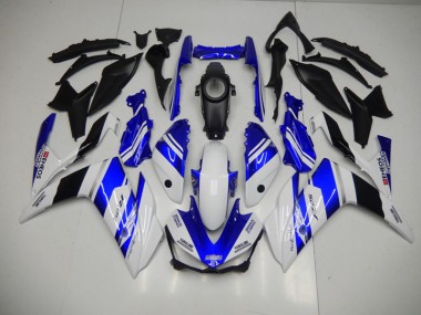 Loja Carenagem Moto Yamaha R3 15-22 - Azul Branco Azul Branco ENEOS