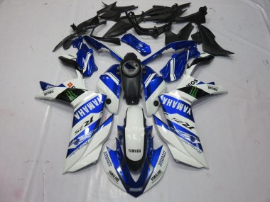 Loja Carenagem Moto Yamaha R3 15-22 - Branco Monster