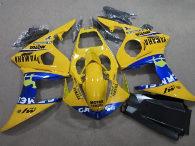 Loja Carenagem Moto Yamaha R6 03-05 - Amarelo Motul