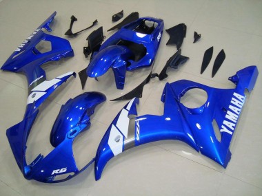 Loja Carenagem Moto Yamaha R6 03-05 - Azul