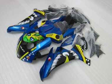 Loja Carenagem Moto Yamaha R6 03-05 - Azul Rossi
