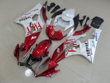 Loja Carenagem Moto Yamaha R6 06-07 - Vermelho Fiat