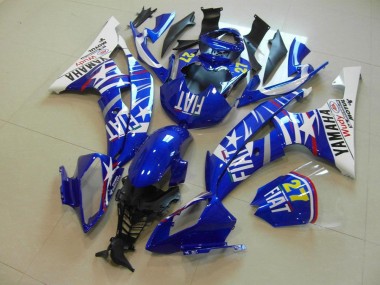 Loja Carenagem Moto Yamaha R6 08-16 - Azul Estrela Fiat