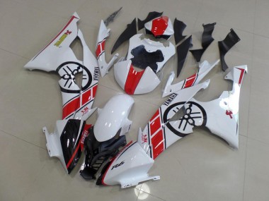 Loja Carenagem Moto Yamaha R6 08-16 - Branco & Grande Yamaha Logo