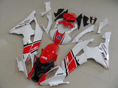 Loja Carenagem Moto Yamaha R6 08-16 - Vermelho Branco Estilo OEM