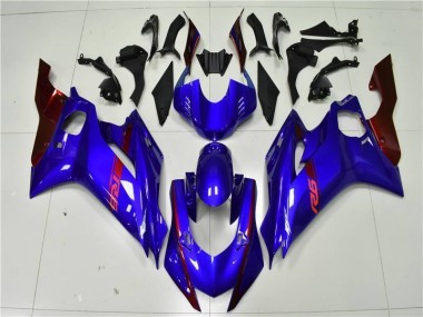 Loja Carenagem Moto Yamaha R6 17-23 - Azul Vermelho