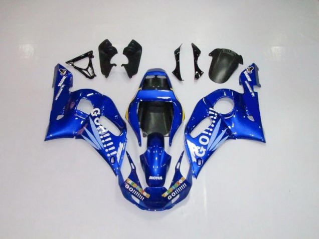 Loja Carenagem Moto Yamaha R6 98-02 - Azul Branco Go Motul