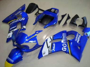 Loja Carenagem Moto Yamaha R6 98-02 - Azul Go Motul