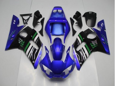 Loja Carenagem Moto Yamaha R6 98-02 - Azul Monster