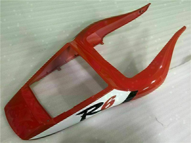 Loja Carenagem Moto Yamaha R6 98-02 - Vermelho Branco