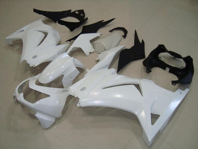 Loja Carenagem & Plástico Moto Kawasaki ZX 300R 13-16 - Branco