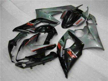 Loja Carenagem & Plástico Moto Suzuki GSXR 1000 K5 05-06 - Cinzento Preto