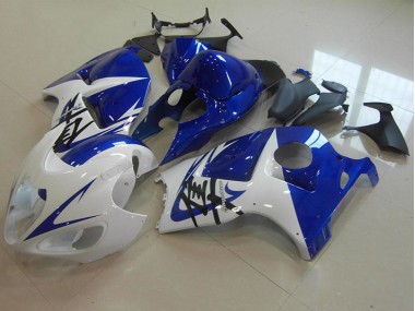 Loja Carenagem & Plástico Moto Suzuki GSXR 1300 Hayabusa 96-07 - Azul Branco