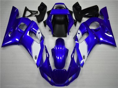 Loja Carenagem & Plástico Moto Yamaha R6 98-02 - Branco Azul