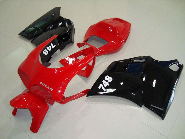 Loja Carroçaria Moto Ducati 748 916 996 996S 93-05 - Vermelho Preto