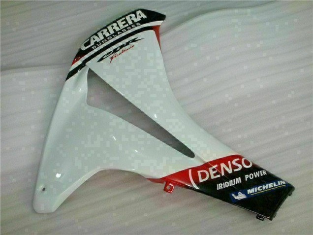 Loja Injeção Kit Carenagem Honda CBR 1000RR 08-11 - Branco Preto