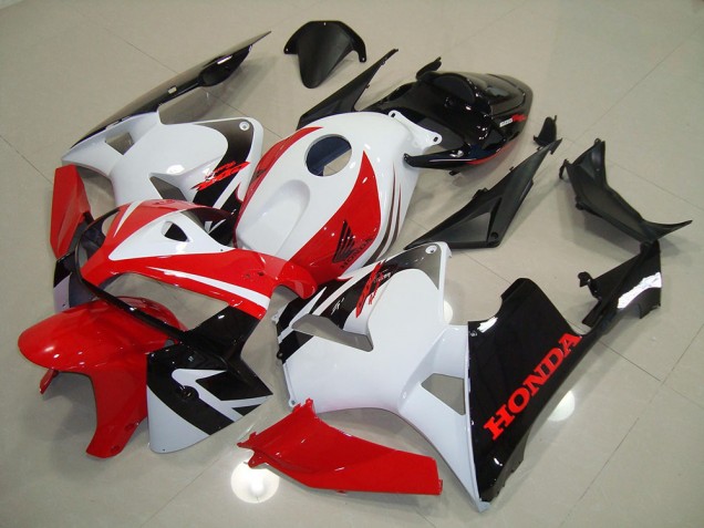 Loja Injeção Kit Carenagem Honda CBR 600RR 05-06 - Vermelho Branco Preto