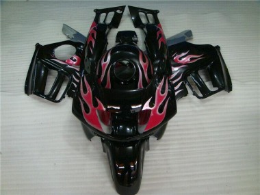 Loja Injeção Kit Carenagem Moto Honda CBR 600 F3 95-98 - Preto