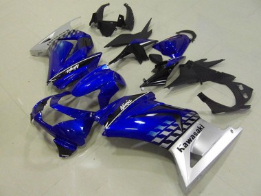 Loja Kit Carenagem Moto Kawasaki ZX 250R 08-12 - Azul