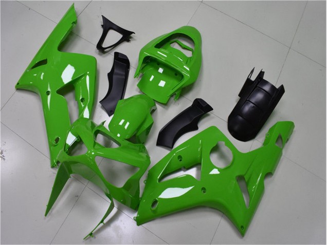 Loja Kit Carenagem Moto Kawasaki ZX6R 03-04 - Verde