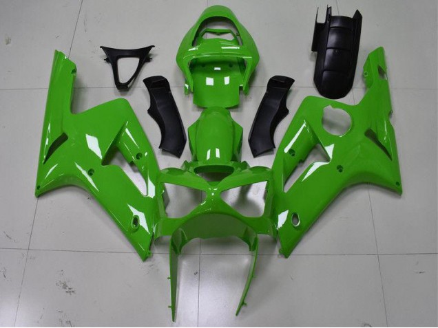 Loja Kit Carenagem Moto Kawasaki ZX6R 03-04 - Verde