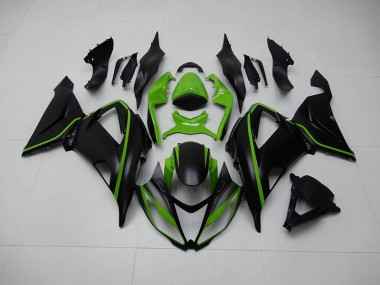 Loja Kit Carenagem Moto Kawasaki ZX6R 13-18 - Preto Verde