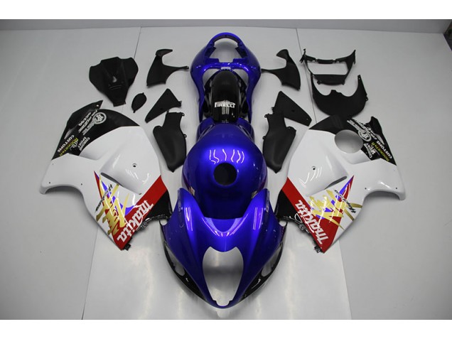 Loja Kit Carenagem Moto Suzuki GSXR 1300 Hayabusa 96-07 - Azul Branco