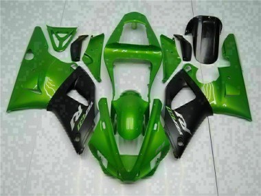 Loja Kit Carenagem Moto Yamaha R1 00-01 - Verde