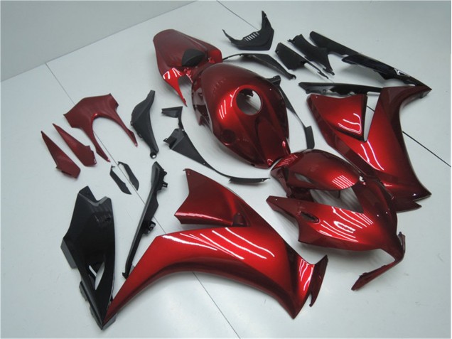 Loja Kit Completo Carenagem Moto Honda CBR 1000RR 12-16 - Vermelho Preto