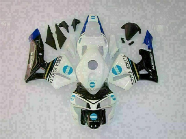 Loja Kit Completo Carenagem Moto Honda CBR 600RR 03-04 - Branco Preto