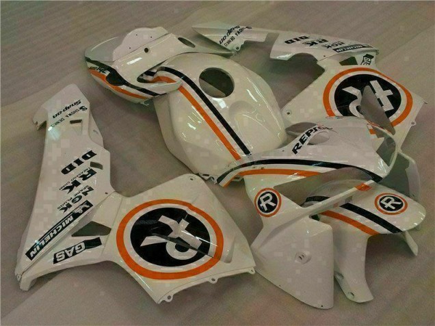 Loja Kit Completo Carenagem Moto Honda CBR 600RR 05-06 - Branco Repsol