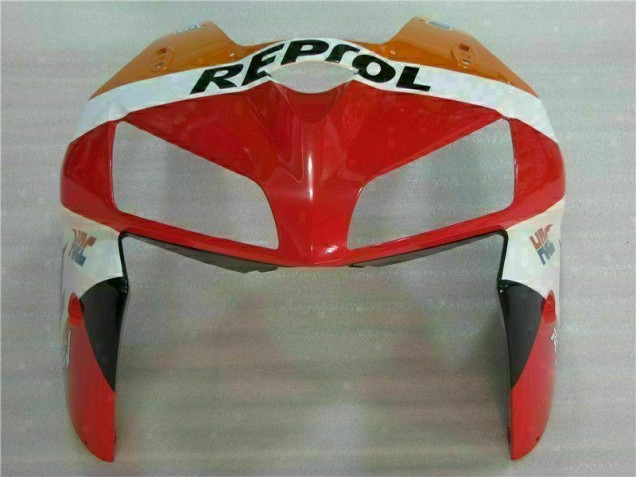 Loja Kit Completo Carenagem Moto Honda CBR 600RR 05-06 - Laranja Preto Repsol