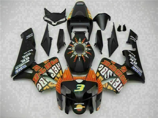 Loja Kit Completo Carenagem Moto Honda CBR 600RR 05-06 - Preto