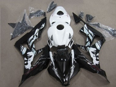 Loja Kit Completo Carenagem Moto Honda CBR 600RR 07-08 - Preto Branco