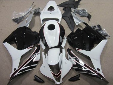 Loja Kit Completo Carenagem Moto Honda CBR 600RR 09-12 - Branco Preto