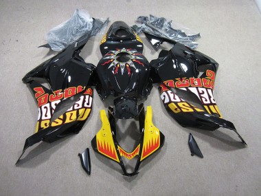 Loja Kit Completo Carenagem Moto Honda CBR 600RR 09-12 - Preto Amarelo