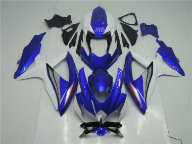 Loja Kit Completo Carenagem Moto Suzuki GSXR 600 / 750 K8 08-10 - Azul Branco