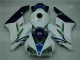 Loja Kits Carenagem Moto Honda CBR 1000RR 04-05 - Branco Azul