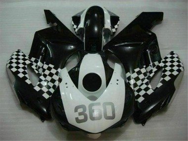 Loja Kits Carenagem Moto Honda CBR 1000RR 04-05 - Branco Preto