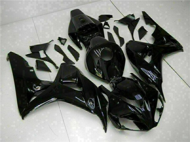 Loja Kits Carenagem Moto Honda CBR 1000RR 06-07 - Preto Brilhante