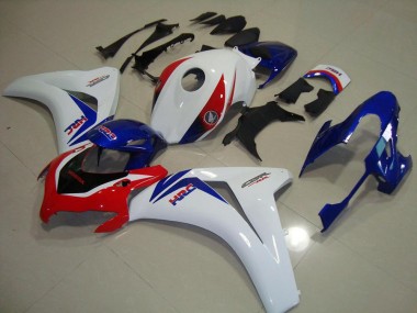 Loja Kits Carenagem Moto Honda CBR 1000RR 08-11 - Branco Azul Vermelho HRC