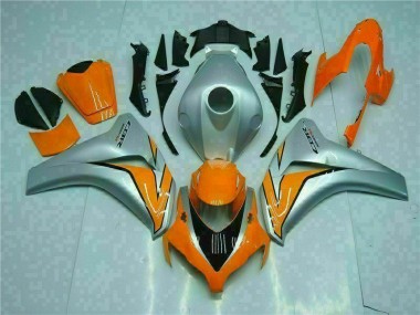 Loja Kits Carenagem Moto Honda CBR 1000RR 08-11 - Laranja Prata