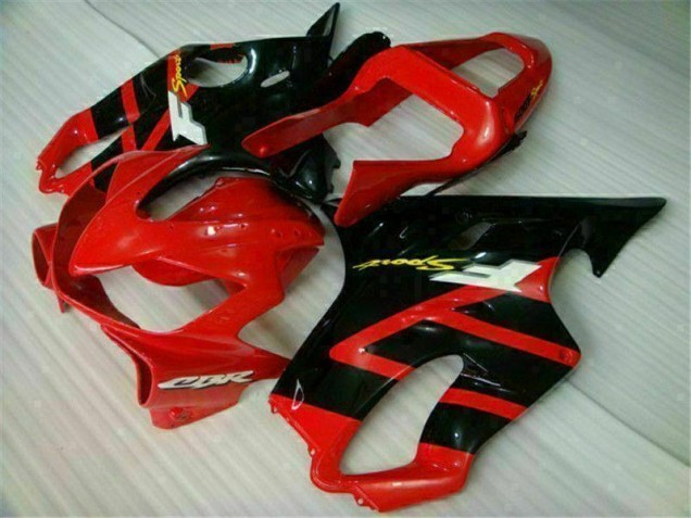 Loja Kits Carenagem Moto Honda CBR 600 F4i 01-03 - Vermelho Preto