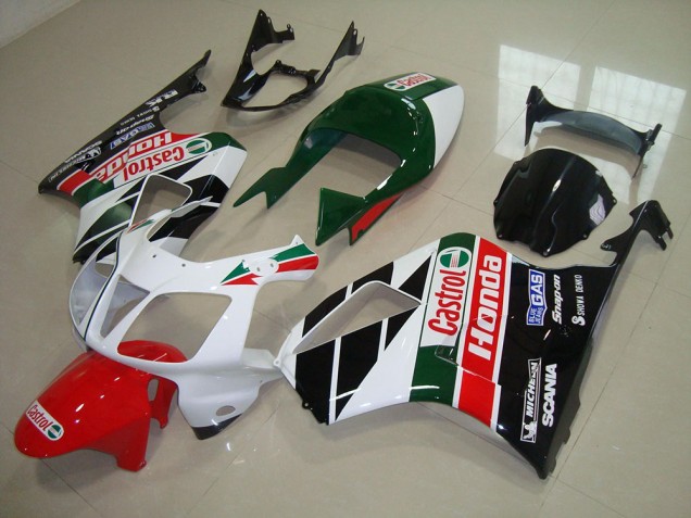 Loja Kits Carenagem Moto Honda VTR 1000 00-06 - Castrol