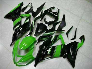 Loja Kits Carenagem Moto Kawasaki ZX6R 19-23 - Preto Verde